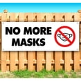 thumbnail image 2 of No More Masks 13 oz Vinyl Banner With Metal Grommets, 2 of 5