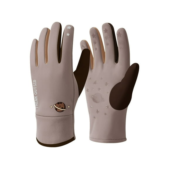 Kids Snow Mittens Thermal Warm Lined Waterproof Gloves Kids Cold Weather Ski Gloves for Ages 7-13 Years Boys