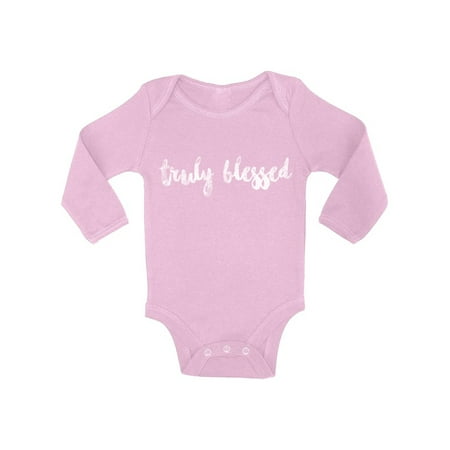 

Awkward Styles Thanksgiving Bodysuit Truly Blessed Baby Romper