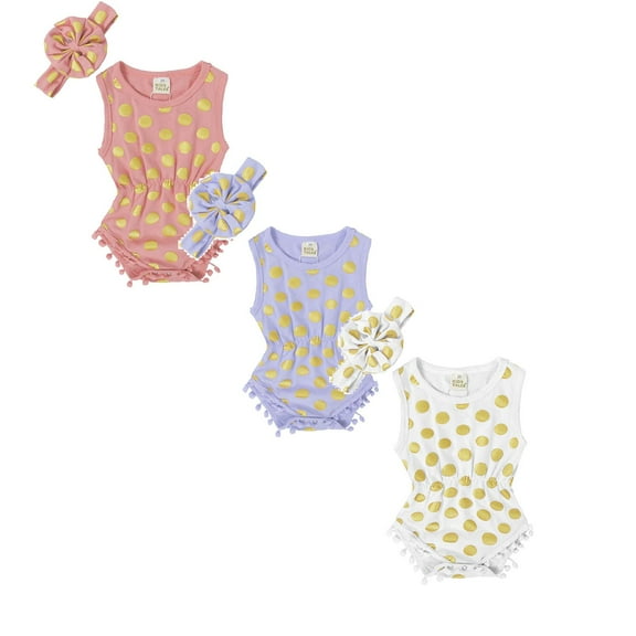 Baby Boys Girls Bodysuit Base Onesie Pajamas Thin Dot Bodysuits Baby Boy Clothes L