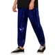 thumbnail image 5 of Pantalones de drawstring con lentejuelas INSPIRE CHIC para hombres, con cintura elástica, ropa de noche, jogger brillante 34 azul, 5 of 5