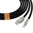 thumbnail image 2 of Cable de carga USB a C, cabezal giratorio de ángulo recto de 180 grados para carga rápida de teléfono móvil, 2 of 4