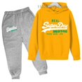 thumbnail image 3 of Conjunto de sudadera y pantalones con capucha para niños y niñas de 3 a 12 años, ropa de ocio, abrigo para primavera y otoño, 3 of 5