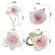 thumbnail image 2 of 4 horquillas para el pelo hechas a mano con forma de camelia, horquillas en forma de U, cuerda para el pelo, soporte para moño, pinzas para el pelo, accesorios decorativos para peinados de, 2 of 5