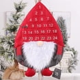 thumbnail image 4 of Naiovety Colgante de calendario de Adviento de Navidad para el hogar, decoración de Festival para habitación interior, adornos colgantes, Kits de decoración para fiestas Sombrero rojo, 4 of 5