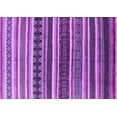 thumbnail image 1 of Ahgly Company Indoor Rectangle Solid Purple Modern Area Rugs, 2' x 4', 1 of 4