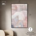 thumbnail image 5 of Beige Symphony II Canvas Print Boho Wall Decor by Art Remedy, Black Frame, 36 x 54, 5 of 7