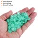 thumbnail image 5 of Uxcell 200 Pack Rocas Brillantes 0.51''-0.67'' Piedras Brillantes en la Oscuridad Decoración DIY Decorativa Verde Claro, 5 of 7