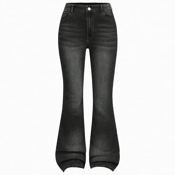 Taybagh Teen Girls Flare Jeans Skinny Long Jeans for Teen Girls Comfy Bell Bottom Sizes 5-12