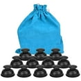 thumbnail image 4 of Ventosas De Silicona Accesorios Negros Cuidado Personal 6Pzs Con Bolsa 6 piezas con bolsa, 4 of 5