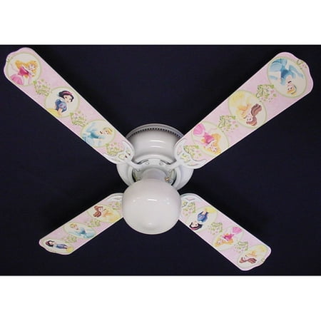 Disney S Princess Pink Flower Print Blades 42in Ceiling Fan