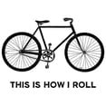 thumbnail image 3 of CafePress - This Is How I Roll Bicycle Mug - 15 oz Ceramic Large White Novelty Mug, 3 of 6