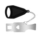 thumbnail image 4 of Cerradura de puerta portátil Nikou Cerradura de seguridad para el hogar color negro, 4 of 12