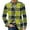 Yellow, variant on Yellow Suit Jacket for Men Big and Tall Long Sleeve One Button Blazers Casual Slim Fit Lightweight Suit Jackets Plaid Winter Fashion Mens Sport Coat with Pockets, Yellow 3XL