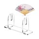 thumbnail image 5 of 2/3Pcs Clear Acrylic Fan Display Stand Handheld Folding Fan Holder Storage Rack for Home Desktop Decors and Art Exhibits, 5 of 5