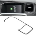 thumbnail image 1 of Peahefy Console Navigation Frame Cover, Console Trim Cover Set Soft Carbon Fiber For Frame Cover For Navigation Frame, 1 of 8