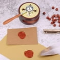 thumbnail image 3 of OULII Wax Melt Burner Wax Seal Supplies Coffee Synthetic Material 1 Set for Home Use, 3 of 8
