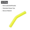 thumbnail image 3 of Puntas de silicona reutilizables Unique Bargains 12uds Amarillo, 3 of 7