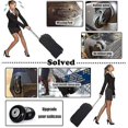 thumbnail image 2 of 50mm Set of 4 Luggage Suitcase Replacement Wheels Rubber Trolley Suitcase Wheels Replacement Parts Swivel Casters Bearings, 2 of 5