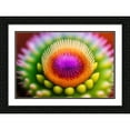 thumbnail image 2 of Stephen Chambers 32x23 Black Ornate Wood Framed With Double Matting Wall Art Titled - Flower18, 2 of 6