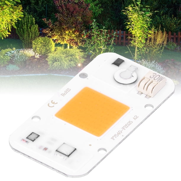 Chip COB LED de espectro completo chip LED DIY de 20W/30W/50W para iluminación publicitaria para iluminación de paisaje para iluminación de tráfico