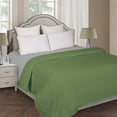 thumbnail image 6 of Native Fab Waffle Weave Cotton Bed Blanket for All Seasons Lightweight, 102"x90" King - Mint Green, 6 of 6