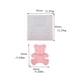 thumbnail image 4 of Inteprter Molde de silicona con forma de Animal, antiadherente, DIY, resistente a los corazones, de Chocolate, molde para repostería, Artesanía, 4 of 6