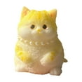 thumbnail image 2 of Oioii Taba Squishy Cat Squeeze Toys Cute Fufu Squishy Toys, Cat Squeeze Toys for Stress Relief, for Cat Memorial Gifts for Women(D), 2 of 7