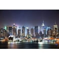 thumbnail image 2 of ABPHOTO 7x5ft New York City Night View Backdrop Luxurious Ship Backdrops Skyscraper Shining Lights Bokeh Photography Background for Girls Baby Interior Party Decoration Photo Studio Prop YX398, 2 of 3