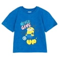 thumbnail image 2 of Minions French Terry T-Shirt and Shorts Outfit Set Toddler to Big Kid, 2 of 5