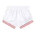 thumbnail image 3 of B91xZ Ensemble 2 Pcs Garçon T-Shirt à Manches Courtes Raglan et Shorts Imprimé Color Block 2 Pcs Tenue d'Été, Rouge Melon D\'eau 12-18 Mois, 3 of 5