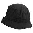 thumbnail image 3 of Hand Drawn Cocktail Embroidered Pigment Dyed Bucket Hat - Black OSFM, 3 of 5