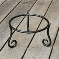 thumbnail image 3 of Achla Designs Hand Blown Crackle Glass Garden Birdbath with Stand, Cobalt, 3 of 6