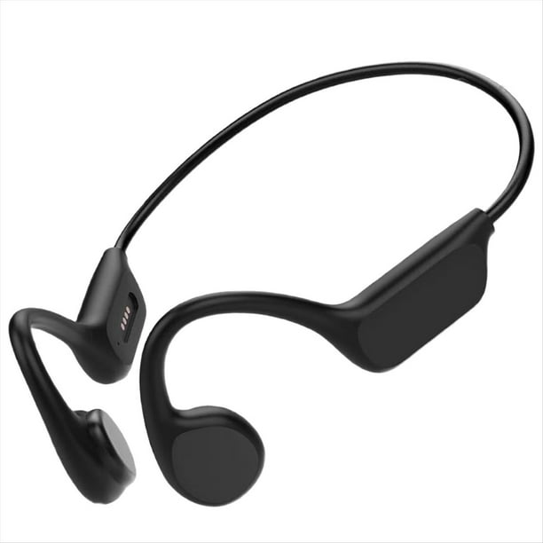 Auriculares Deportivos de Conducción Ósea con Bluetooth, Inalámbricos y Abiertos para Natación, con Micrófono Integrado para Entrenamiento.