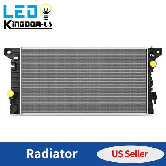 LEDKINGDOMUS Radiator for 2015-2016 Ford F150 (2.7L/3.5L V6, 5.0L V8) & 2018-2021 Lincoln Navigator (3.5L V6/5.0L V8), OEM FL3Z8005B/FO3010334/HL3Z8005C Replacement