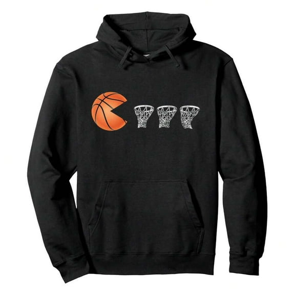 Funny Basketball Buckets For Men Boys Pullover Hoodie, Men's Hooded Sweatshirt - Lightweight & Ultra-Comfortable, Essential For Daily Strolls, Travel & Outdoor Activities!