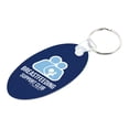 thumbnail image 2 of ThisWear Nursing Mom Gifts Breastfeeding Support Club 2-Pack Aluminum Oval Keychain, 2 of 3