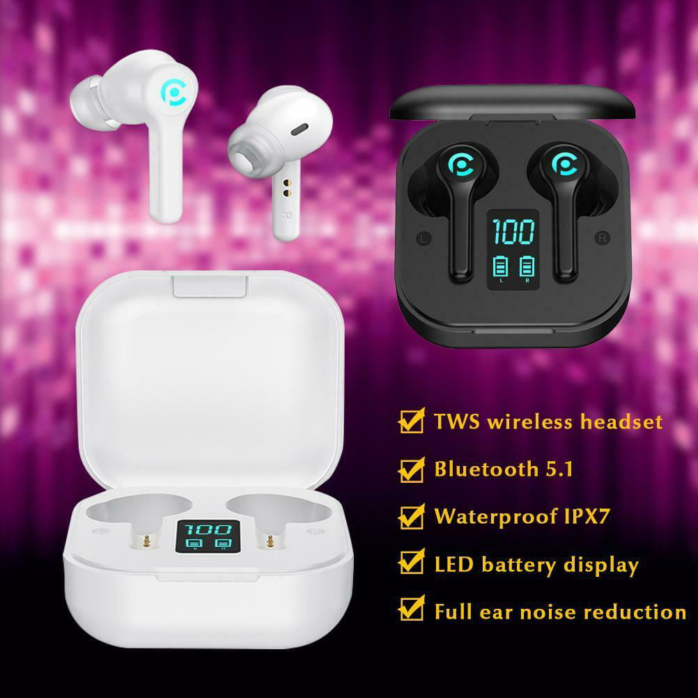 Wireless Earphones Airbuds Bluetooth 5.0 Universal Samsung iPhone Huawei 