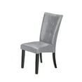 thumbnail image 1 of AERYS WINSOR DINING CHAIRS IN GREY PU (SET OF 2), 1 of 3