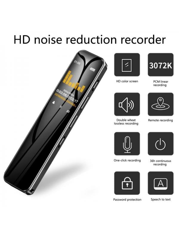 16GB Digital Voice Recorder for Lecture, Meetings, Audio HD Recording