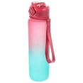 thumbnail image 2 of Durable Outdoor Water Bottle Portable Design Great For Fitness And Sports 1000ml Easy To Carry With Hanging Strap 1Pack, 2 of 4