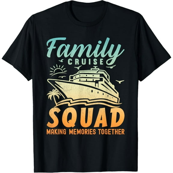 Family Cruise squad Vacation Matching Group 2025 Brithday T-Shirt