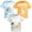 Orange/blue/gray, variant on Bluey Toddler Boys 3 Pack T-Shirts Toddler to Big Kid