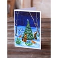 thumbnail image 2 of Corgi Christmas Peace Greeting Cards and Envelopes Pack of 8, 2 of 2