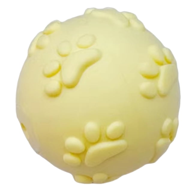 Squeaky Dog Ball Raised Texture Dog Chew Toy Bite-Resistant Puppy Teething Toy for Dogs Teeth Cleaning Boredom Relief