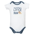 thumbnail image 7 of Hudson Baby Infant Boys Cotton Bodysuits 5-Pack, Roarsome Little Lion, 3-6 Months, 7 of 7