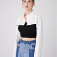 thumbnail image 3 of CAILDANL Fake Collar Long Sleeves Detachable Blouse False Collar Half Shirt Blouse Collar, 3 of 7