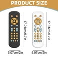 thumbnail image 3 of IMENGL Toy Remote For Babies Creative Kids Realistic Play Remote Kids Toy Remote Control Innovative Babies Musical Toys Early Education Learning Toy For Boys Girls Early Classifying,Education Materi, 3 of 6