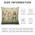 thumbnail image 5 of GOSMITH Merry Christmas Nutcracker Lumbar Throw Pillow Cover, Winter Xmas Holiday Party Cushion Case Decoration for Sofa Couch, 5 of 5