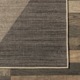 thumbnail image 4 of nuLOOM Simple Diamond Easy-Jute Machine Washable Area Rug, 3' x 5', Brown, 4 of 9